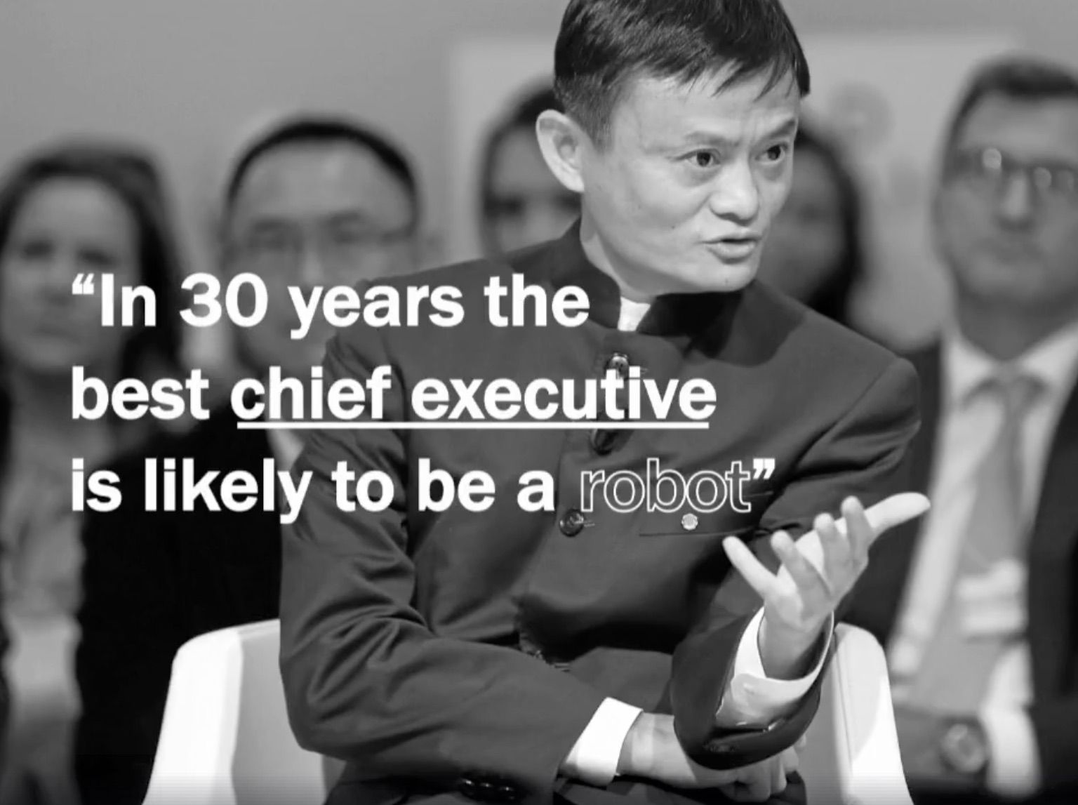 Jack Ma sobre la inteligencia artificial